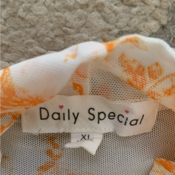 Womens Short Sleeve Sheer Mesh Top - Picture 4 of 8